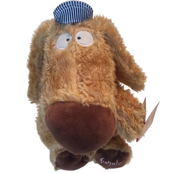 Boynton Plush Dog Railroad Train Conductor Hat w/Tag - Picture 10 of 11